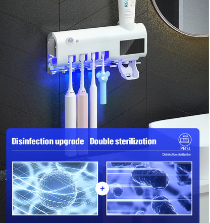 Soporte de esterilización UV para cepillo de dientes